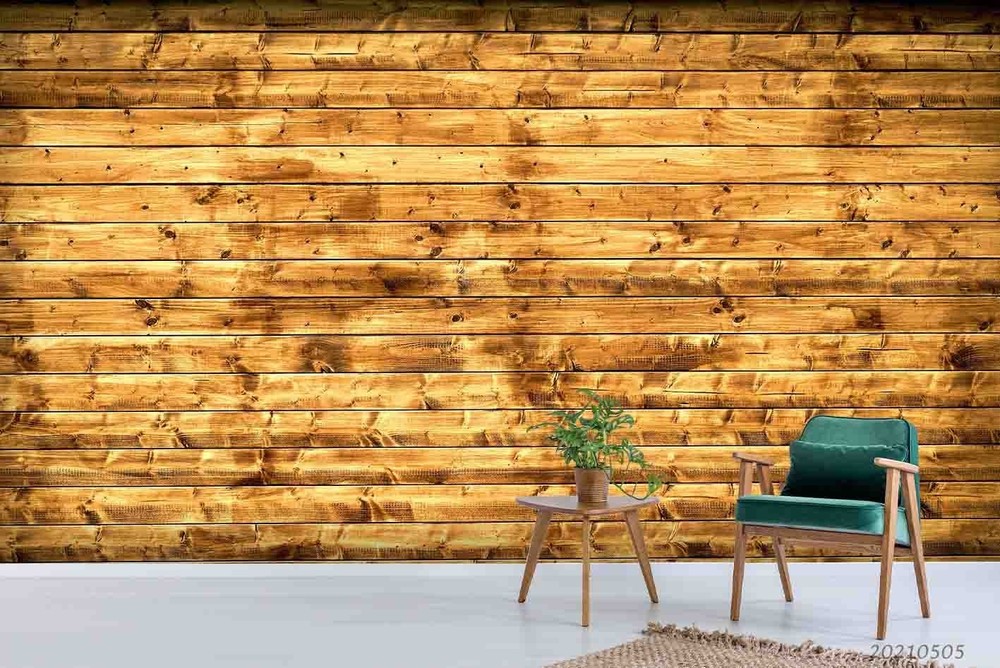 3D Brown Wood Grain Wall Murals Wallpaper Murals Wall Sticker