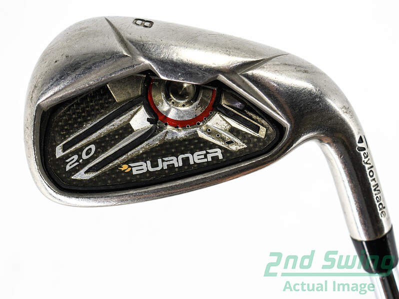 TaylorMade Burner 2.0 8 Iron Steel Stiff Right Hand 36.5 Inch Golf Club