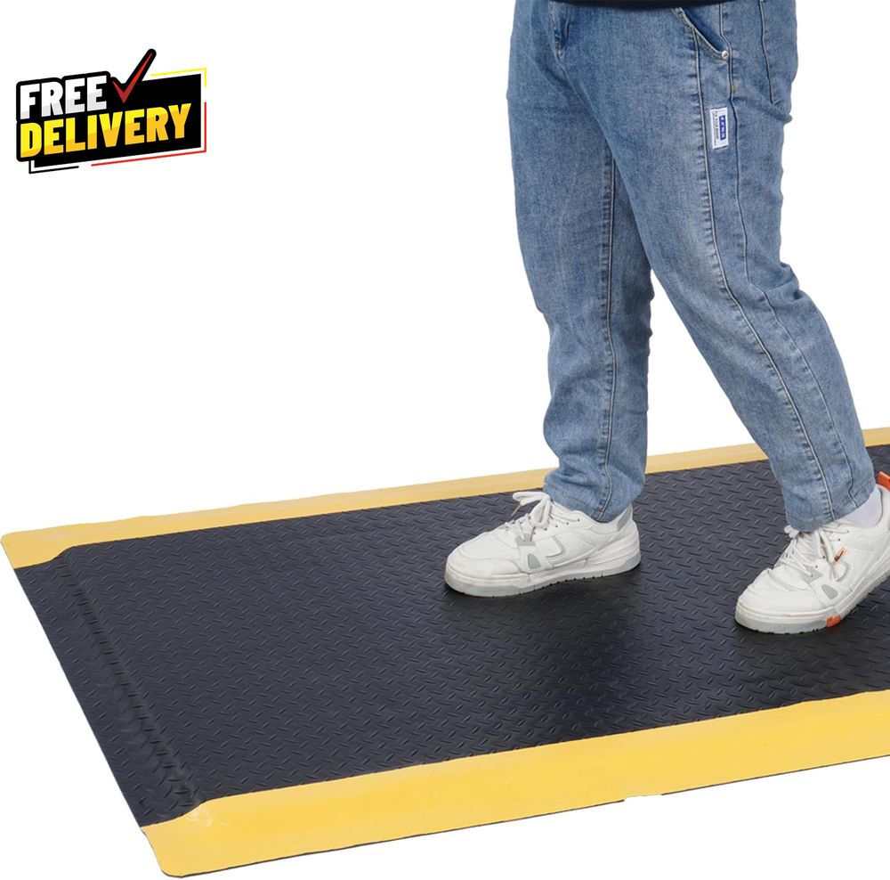 Anti Fatigue Mats Industrial 3 X 5  15/16 Thick Ergonomic Standing Floor Mat K..