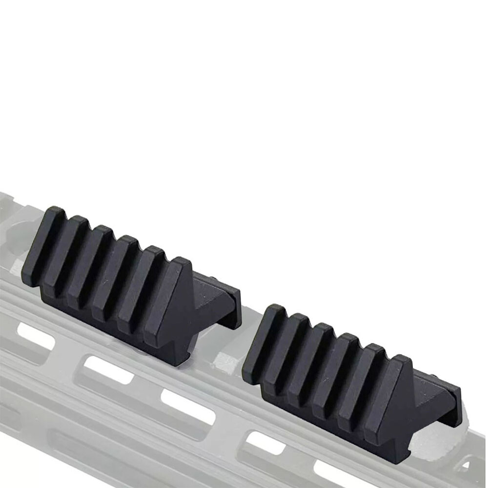 Upgrade with 2 Tactical 45° 5-Slot Picatinny Weaver Rail Offset Mounts