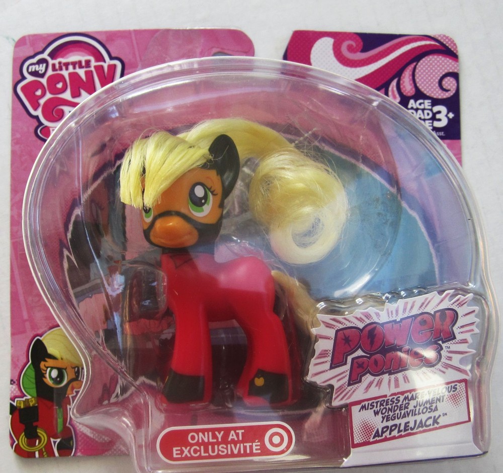 My Little Pony APPLEJACK Figure 2014 Power Ponies Target Exclusive NEW 3