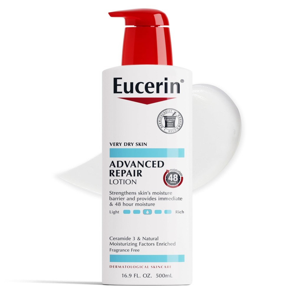 Advanced Repair Body Lotion for Very Dry Skin Unscented Lotion Formulated wit...