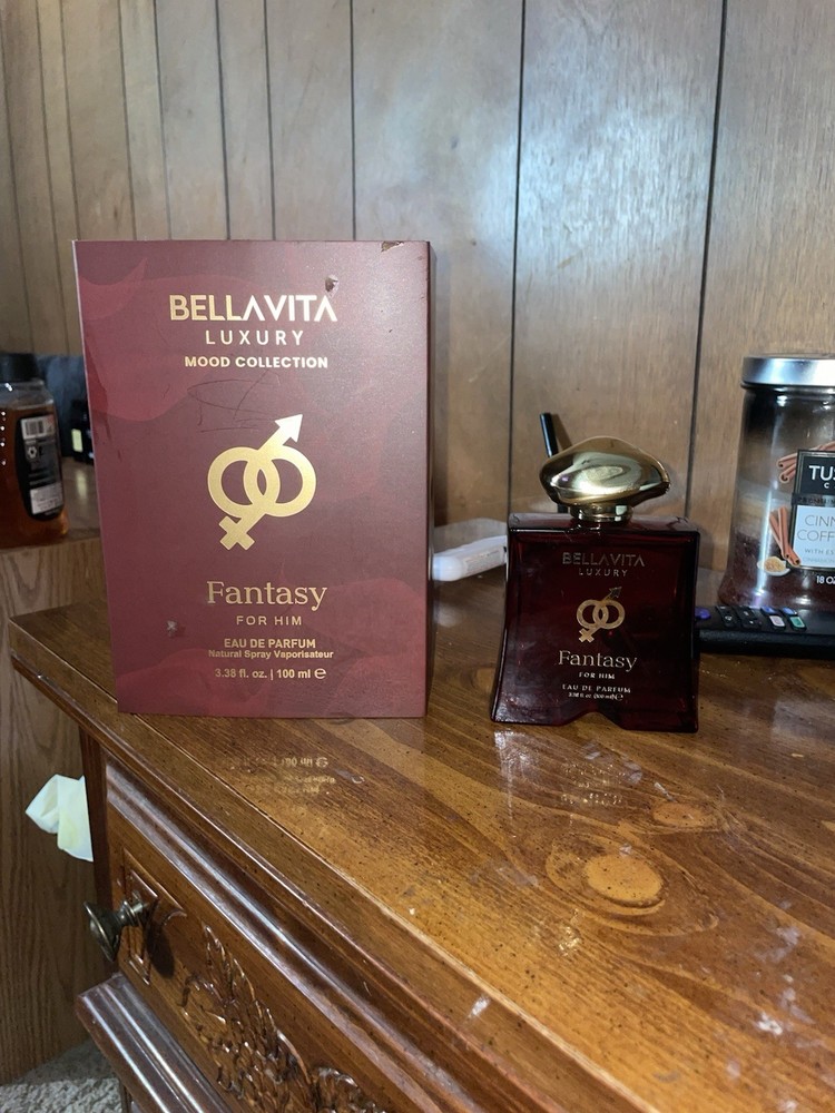 Bella Vita Luxury Cologne for Men 3.4 fl oz Pack of 1 Pack 1 Red