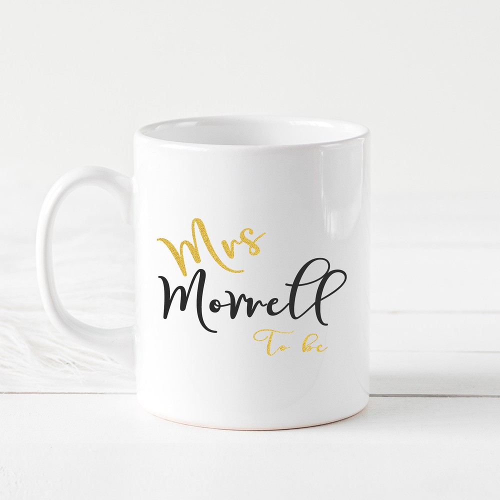Personalised Bride To Be Mug Personalised Mug Wedding Mug Bride To Be Gift