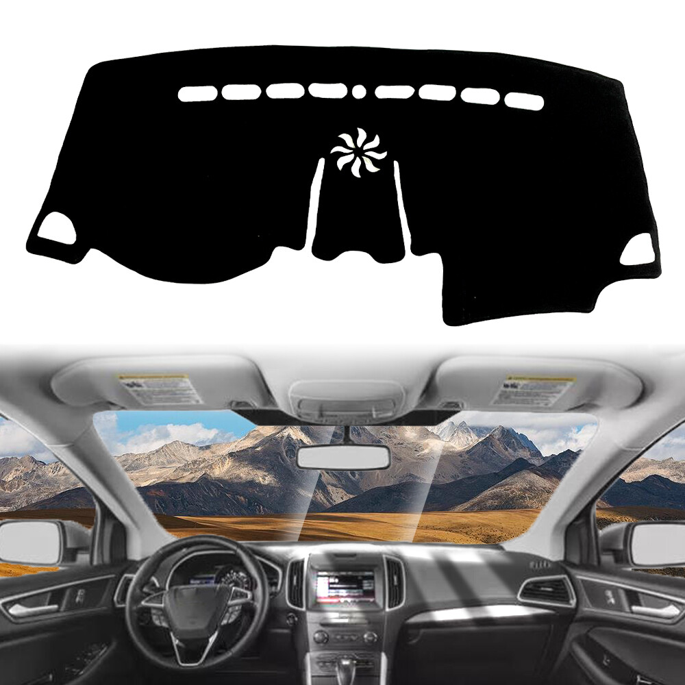 Custom Fit Dash Cover Mat for Ford Edge 2015-2021 Sunproof Dashboard Protector Pad