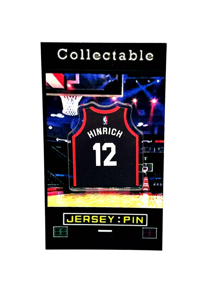 Chicago Bulls Kirk Hinrich jersey lapel pin-Classic Collectable-FREE SHIPPING