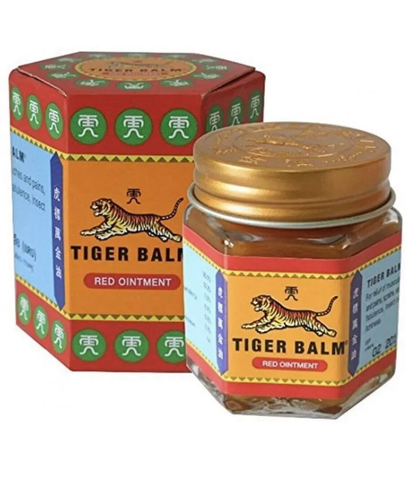 Tiger Balm Red 30g Muscle Pain Relief Balm for Aches