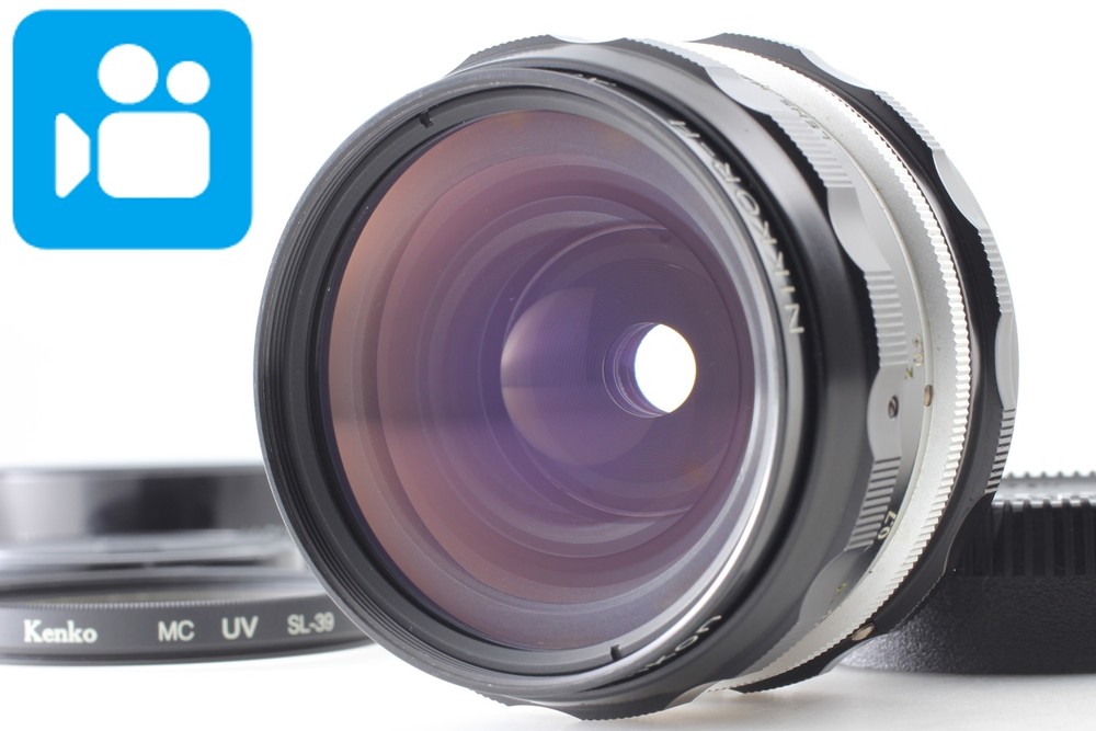 🎦👀Ai Converted[N MINT] Nikon Nikkor H Auto 28mm F/3.5 Wide Angle From JAPAN