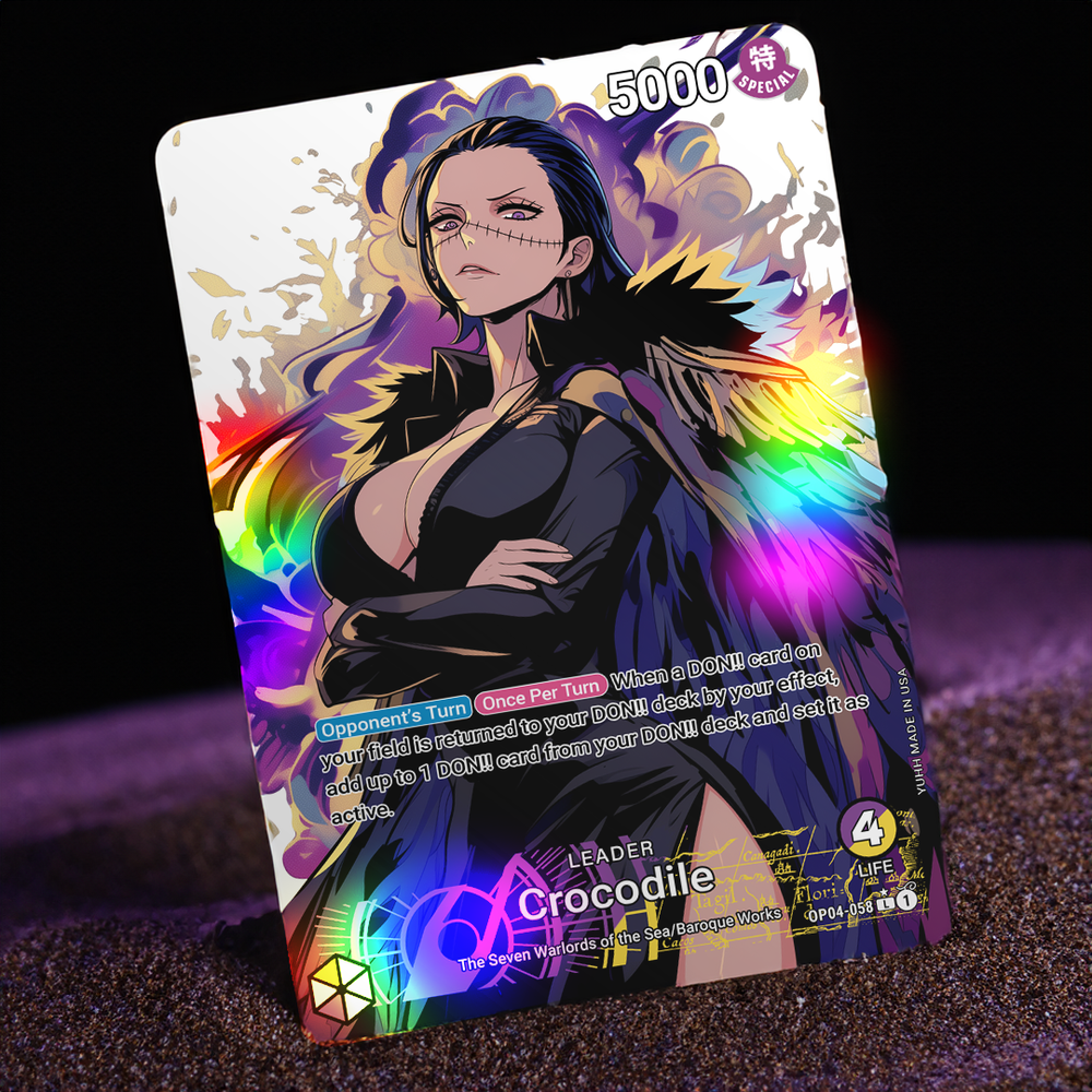 Crocodile Mom - One Piece - Custom Leader - OP04 - Variant X
