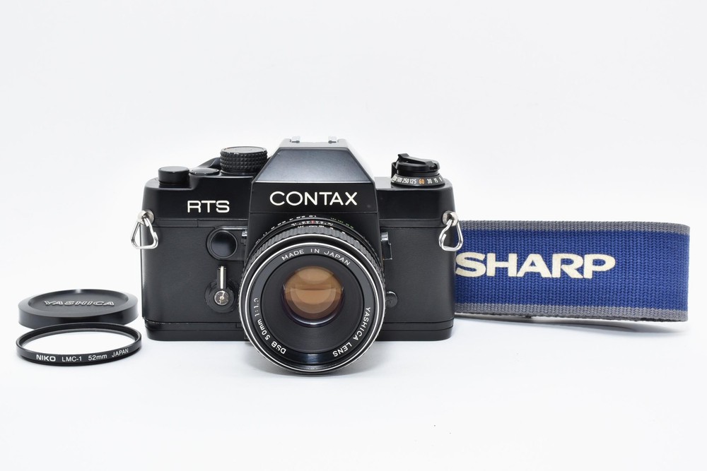 [Near MINT] Contax RTS 35mm SLR Film Camera+Yashica DSB 50mm f/1.9 From JAPAN