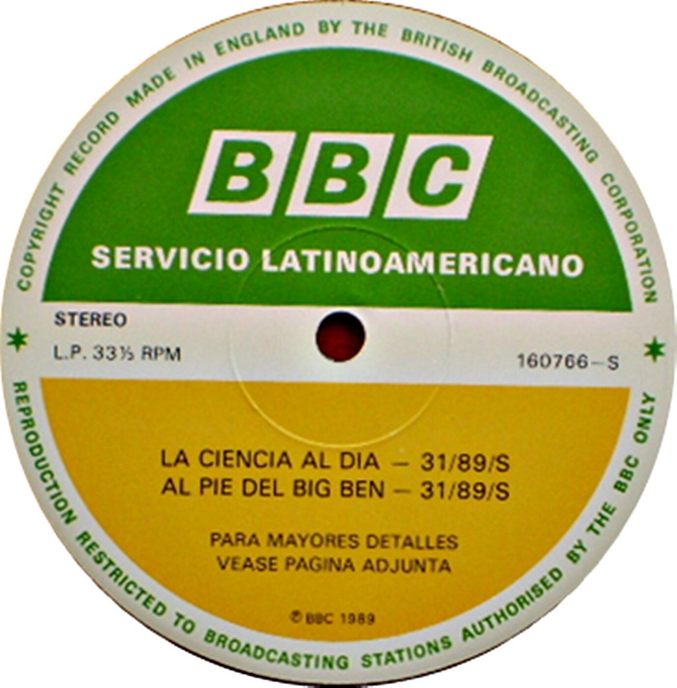 BBC LATIN AMERICA - AL PIE DEL BIG BEN - SOUL II SOUL - JOHN BARRY - 31/89