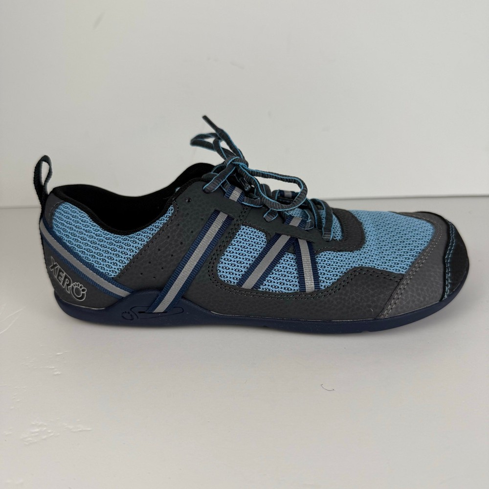 Xero Shoes Prio Womens Size 6.5 US Blue Gray Barefoot Running Minimalist Sneakers