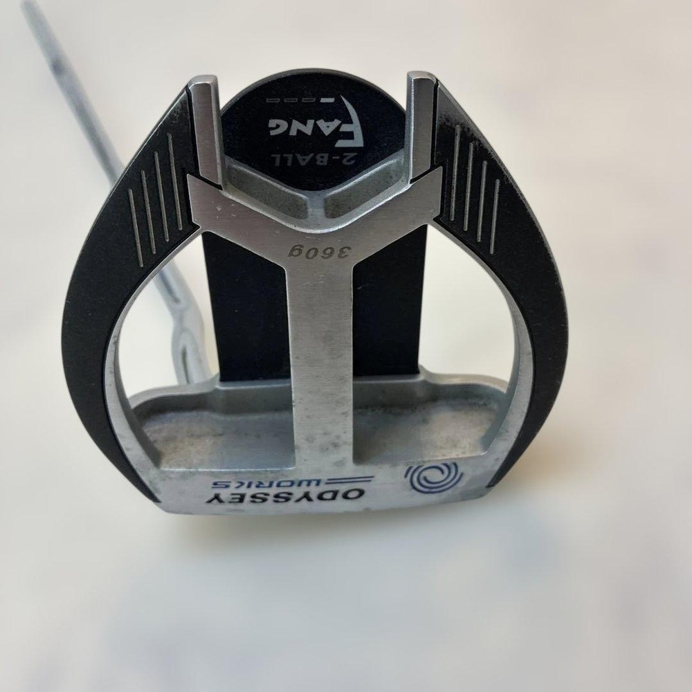 Odyssey Works Versa 2-Ball Fang Putter Used From Japan