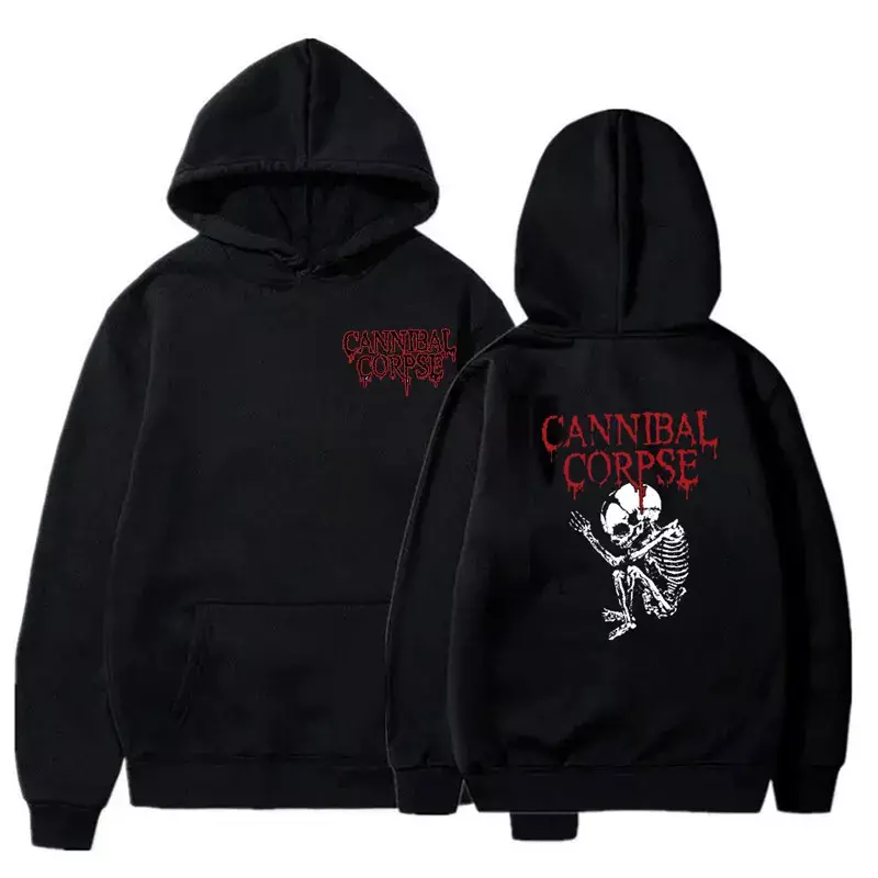 double sided hoodie halloween, Cannibal Corpse horror hoodie, halloween hoodie