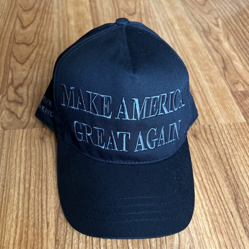 Trump MAGA Snapback Hat - Official Black Cali Fame Cap