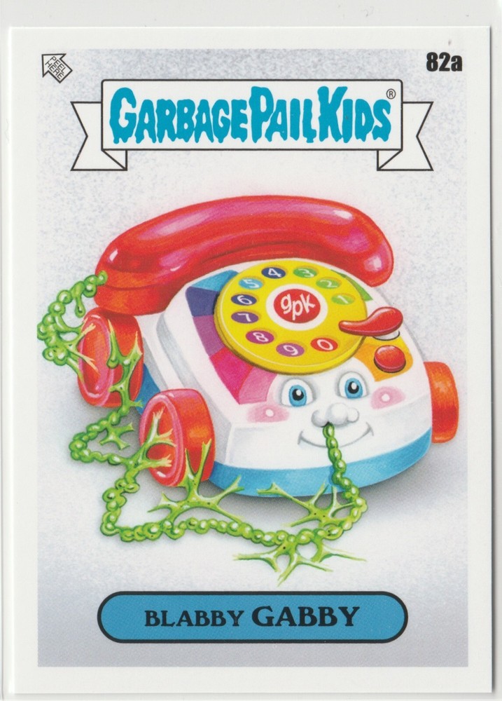 Blabby Gabby 82a Garbage Pail Kids 2024 Kids At Play KAP Series Card