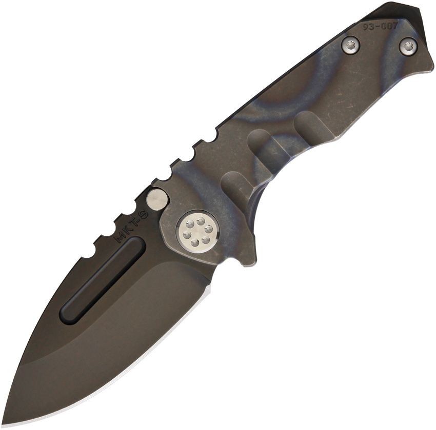 Medford Micro Praetorian S35VN Folding Knife Titanium USA