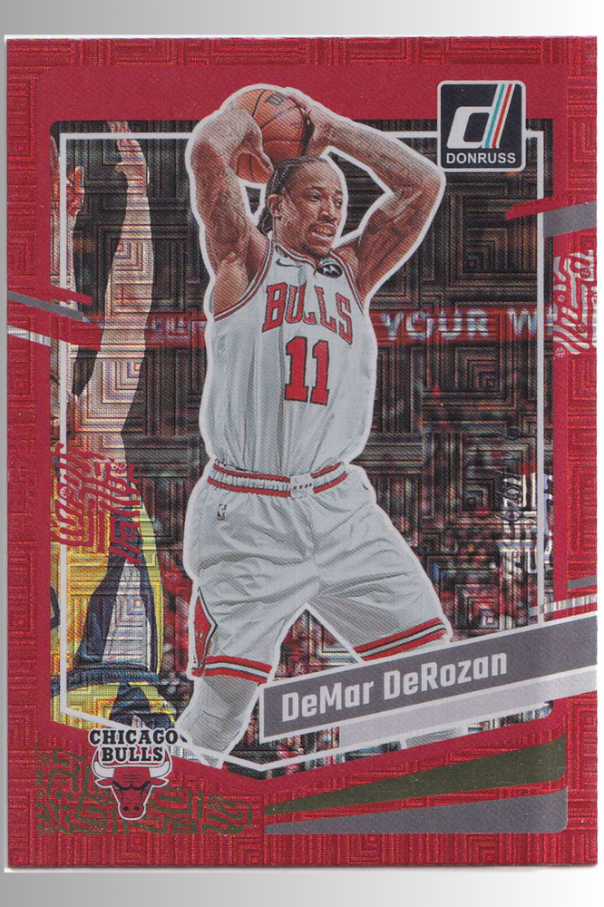 2023-24 Panini Donruss DeMar DeRozan Chicago Bulls Basketball Card