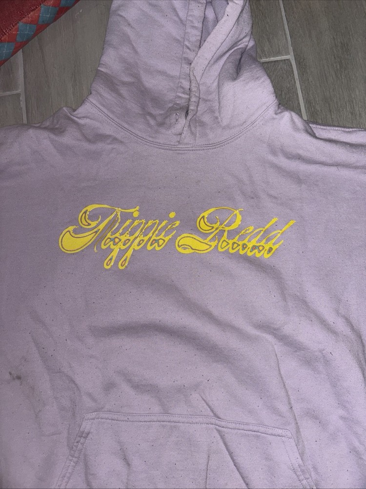 Trippie Redd Purple Graphic Hooded Sweatshirt