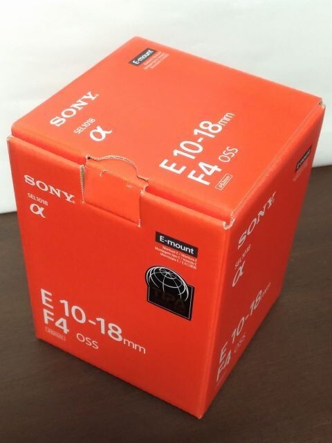 Sony E 10-18mm f4 OSS Wide-Angle Zoom Lens for APS-C