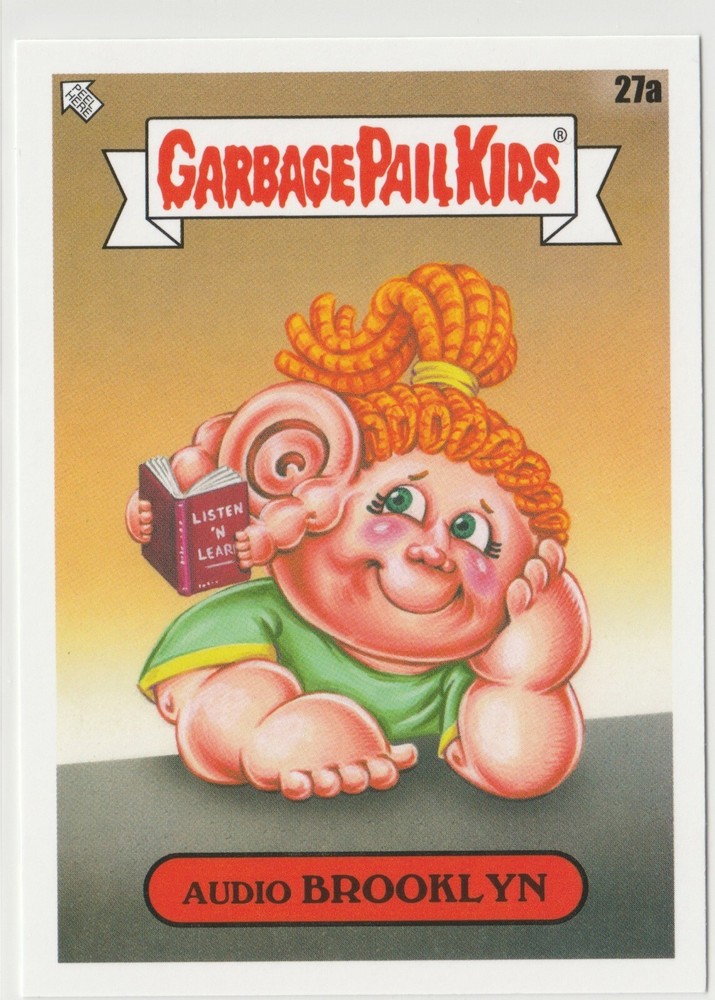 Brooklyn #27a Garbage Pail Kids GPK 2022 Book Worms Trading Card