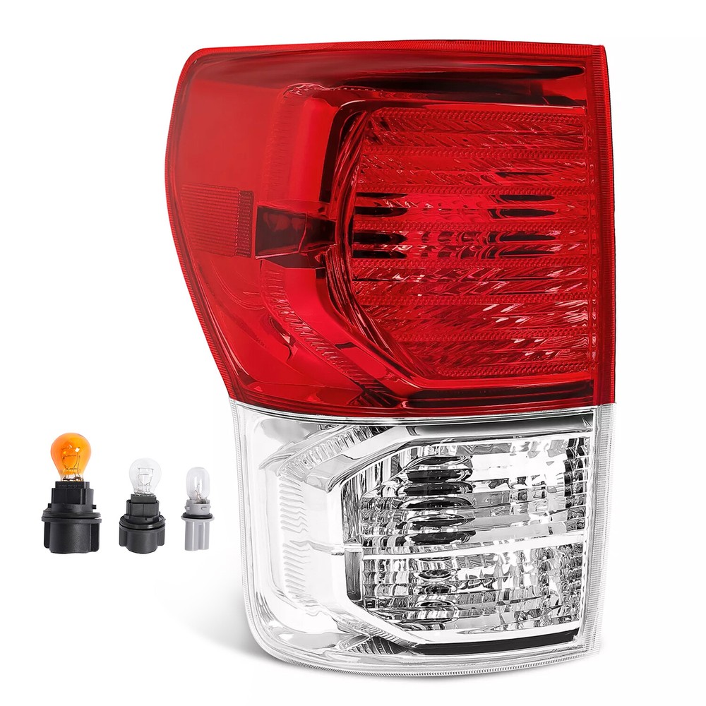 Driver Side Left Tail Light Rear Brake Lamp with Bulb for 2007-2013 Toyota Tundra