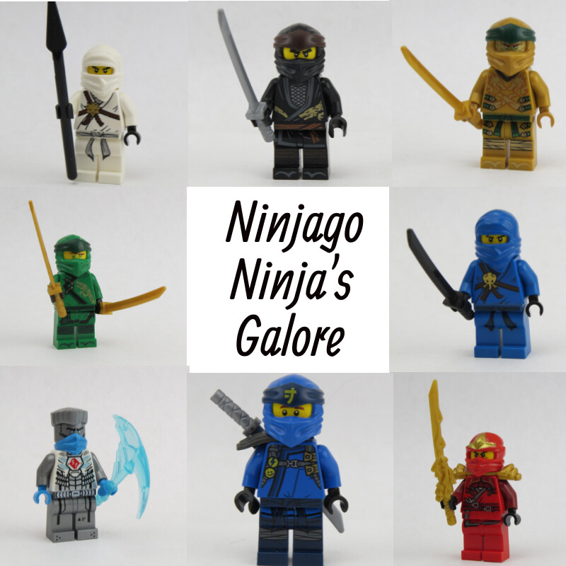 LEGO NINJAGO NINJA'S   COLE JAY KAI LlOYD ZANE Many Selections