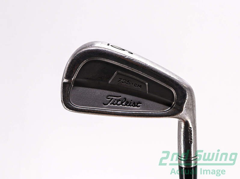 Titleist 735.CM Chrome 6 Iron Steel Regular Right Hand 37in Golf Club