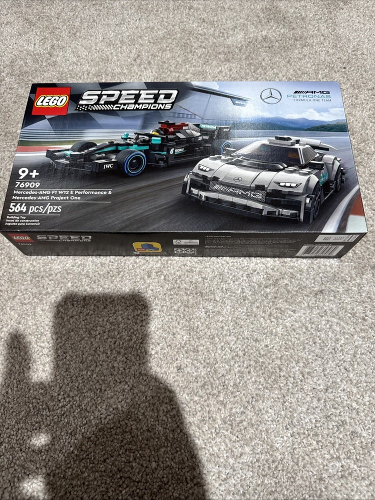Lego Speed Champions Mercedes-AMG Project One & F1 W12 E Performance 76909 Racing Car Set
