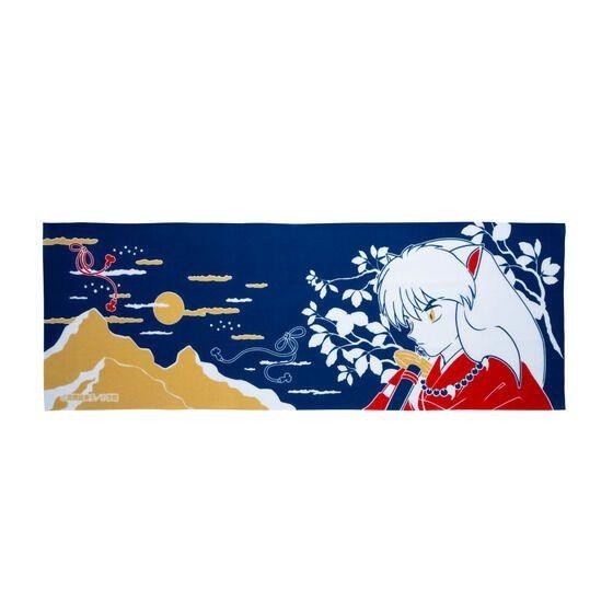 Inuyasha × Some no Anbo Tenugui Hand Towel Inuyasha Premium Bandai