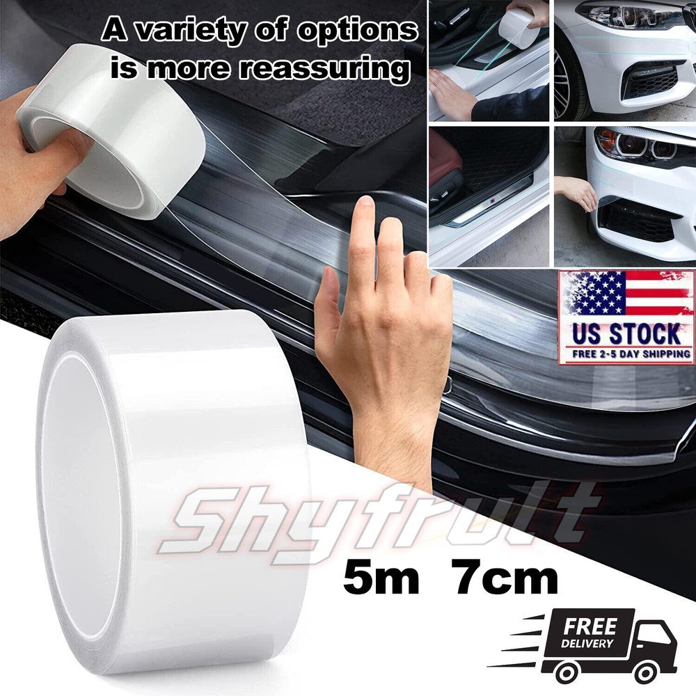 For Toyota-Car Doors Plate Sill Scuff Cover Anti-Scratch Decal Sticker Protector