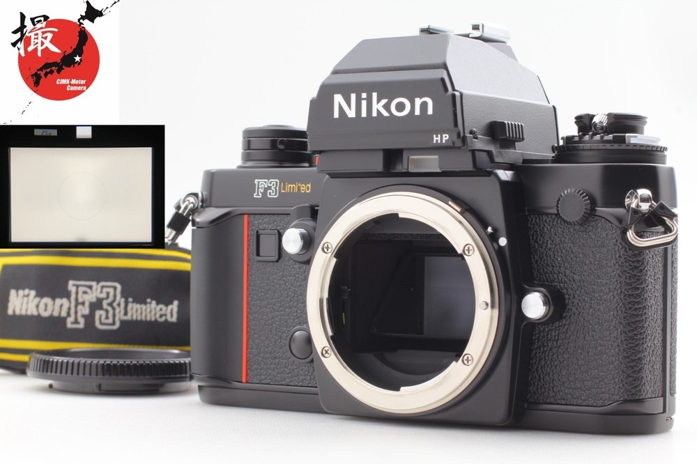 Limited 【 Almost Unused 】 Nikon F3 HP Black SLR 35mm Film Camera Body Form Japan