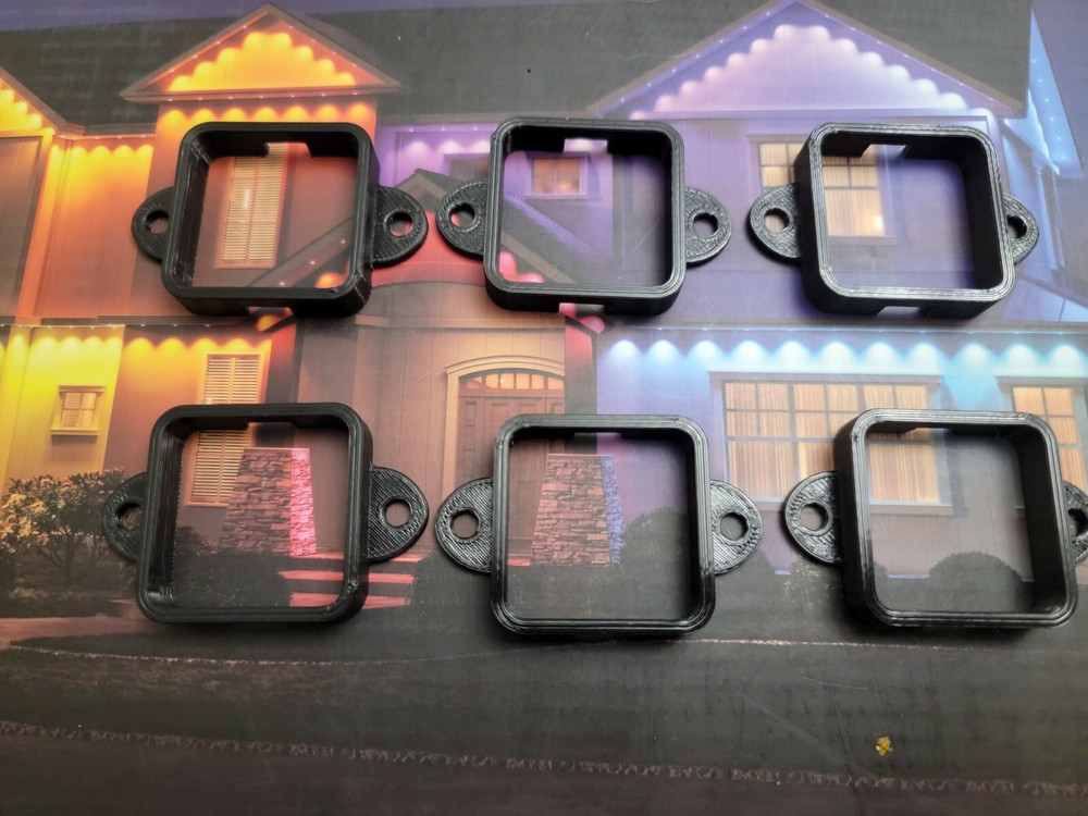 Govee Permanent Outdoor Lights Mount Bracket Originals 2's Elites BLACK 100 Ft