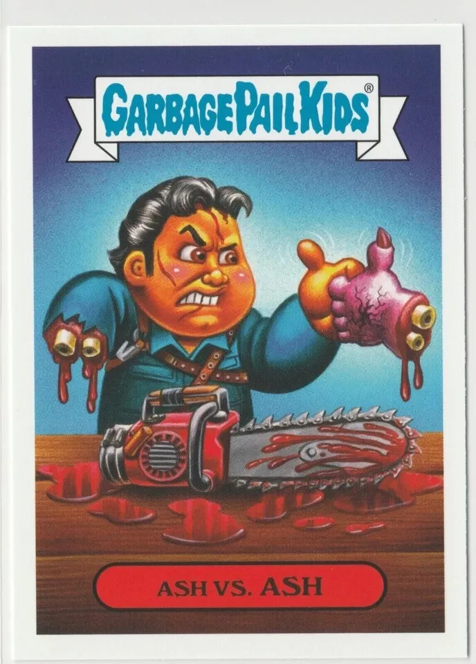 Ash Vs. Ash #5b Garbage Pail Kids GPK 2019 Revenge of Oh the Horror-ible