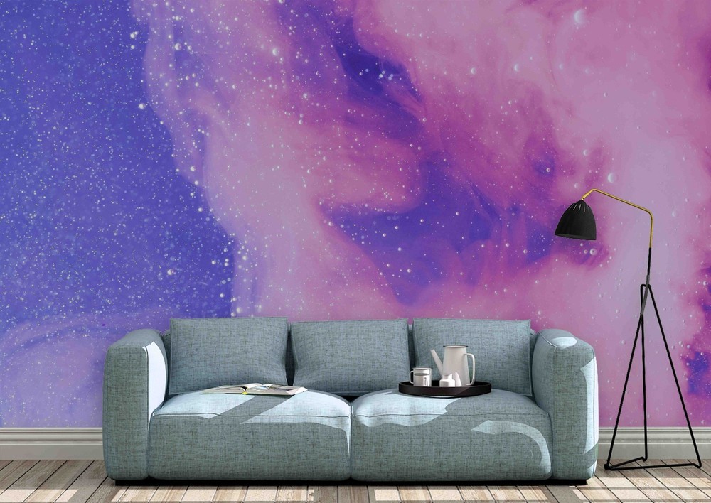 3D Space Starry Sky Nebula Wall Murals Wallpaper Murals Wall Sticker