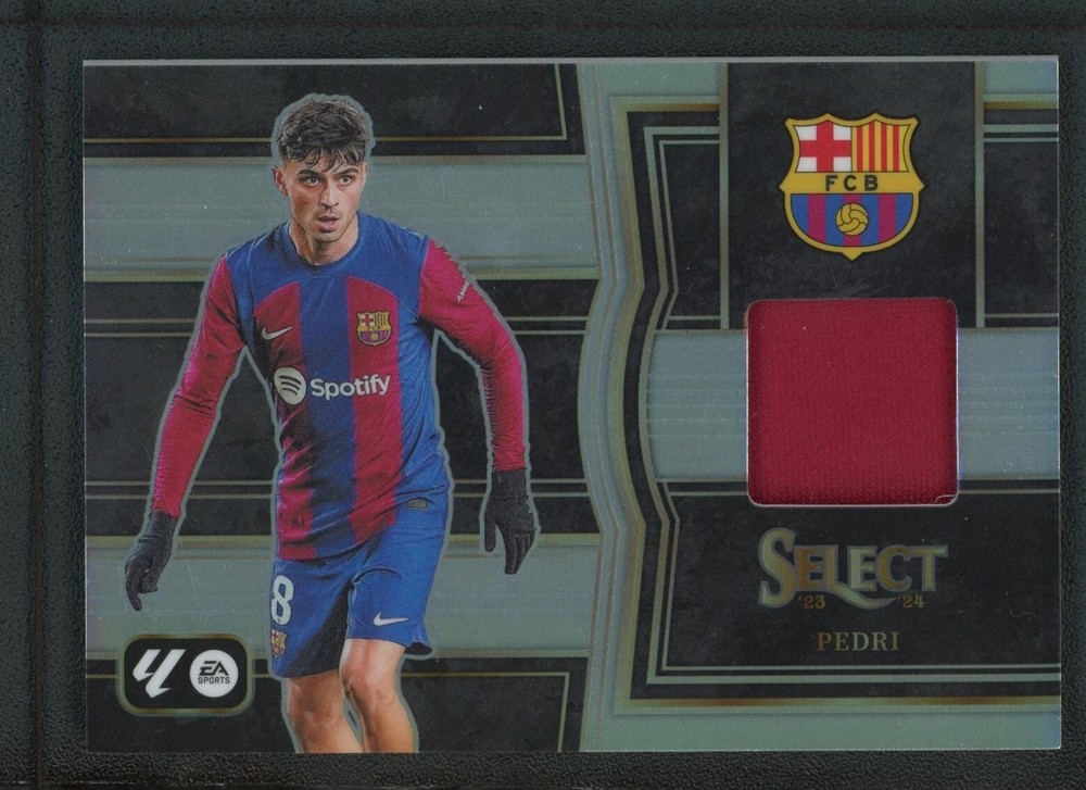 2023-24 PEDRI JERSEY PANINI SELECT LA LIGA SILVER