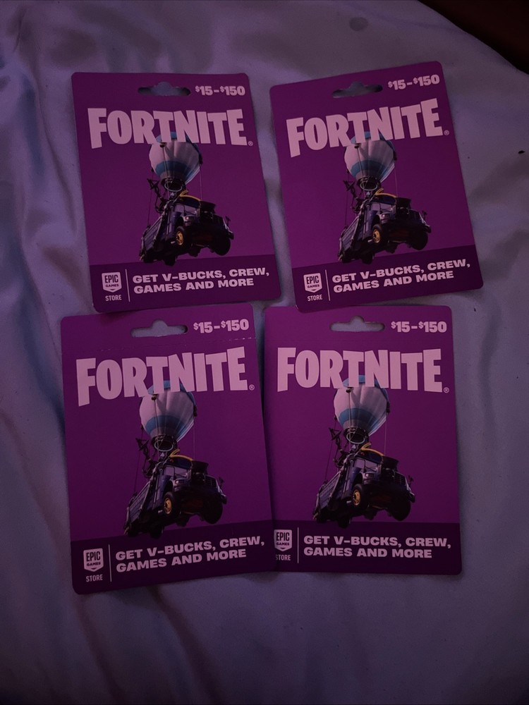 Fortnite Gift Card V-bucks Crew and More United States Free Shipping $85-image
