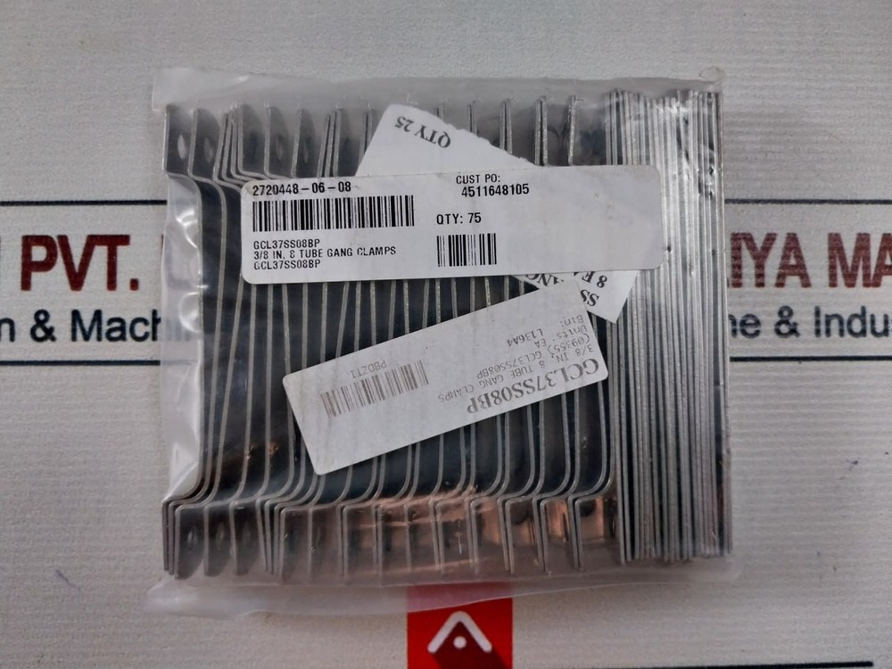 Lot of 25X CAMERON 2720448-06-08 3/8 In Bop Upgrade Tube Gang Clamps Set