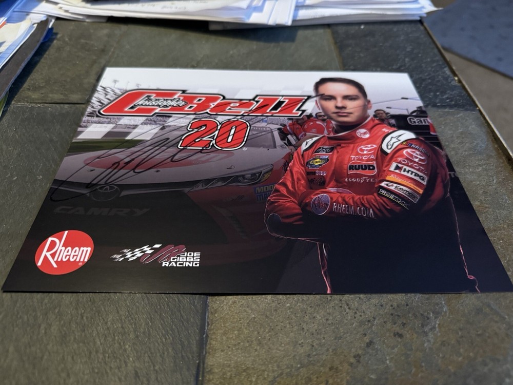 Christopher Bell - NASCAR - Hero Card Autographed
