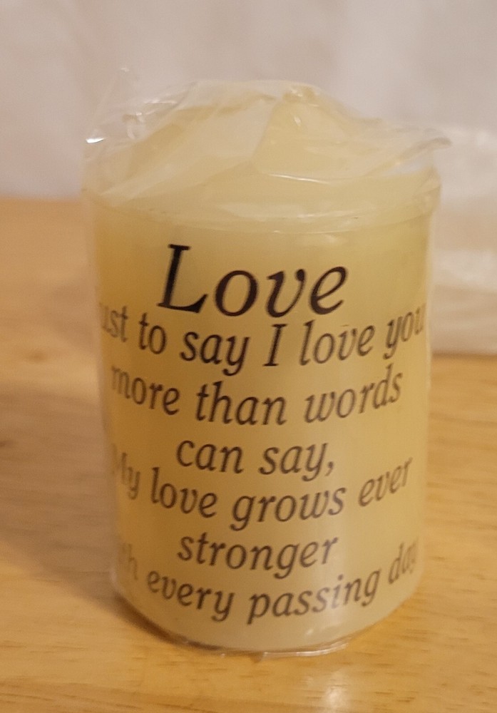 Romantic I Love You Valentine's Day Candle Gift for Wife or Girlfriend-image