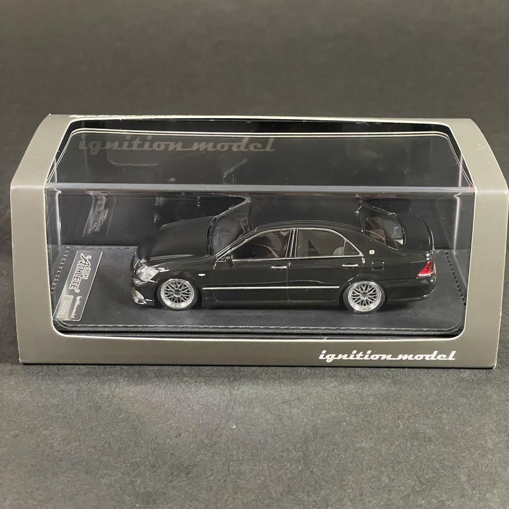 1/43 Toyota Crown Athlete Black Diecast Model by Ignition 19028