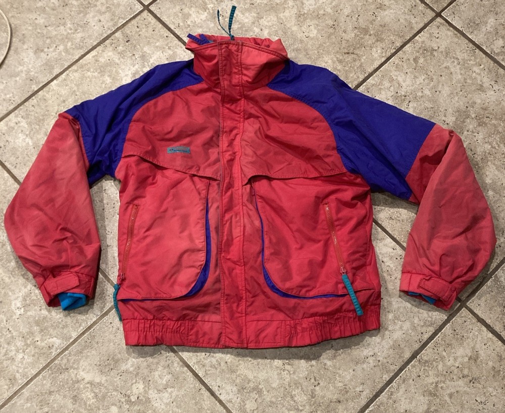 Vintage Columbia Powder Keg Radial Sleeve Men’s Jacket Size Medium