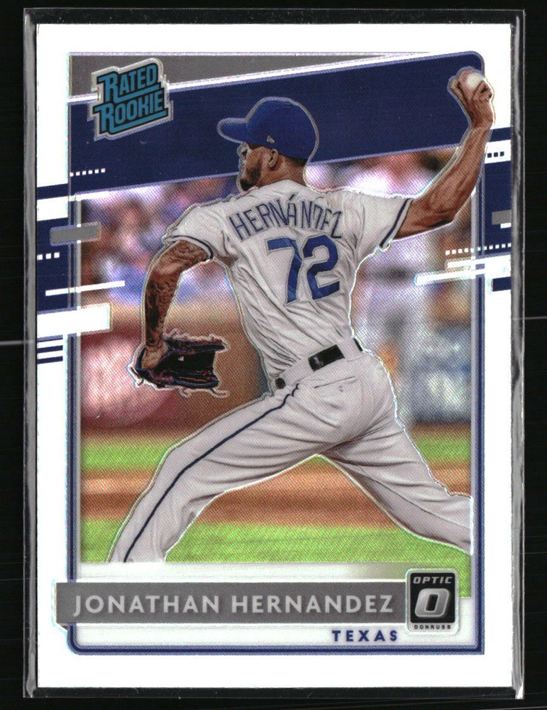 Jonathan Hernandez 2020 Donruss Optic #90  Baseball Card