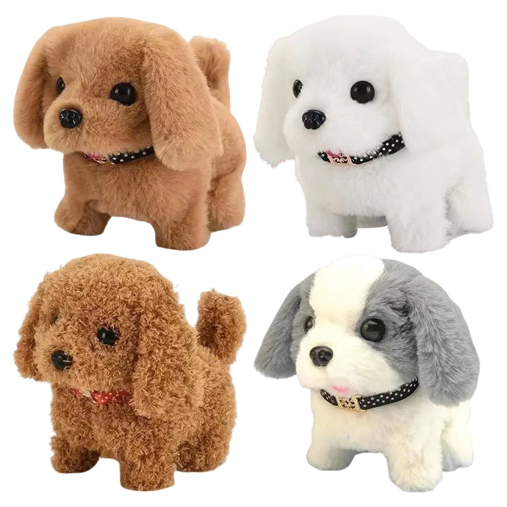 My Realistic Robot Puppy Dog Plush Interactive Toys for Children in Box