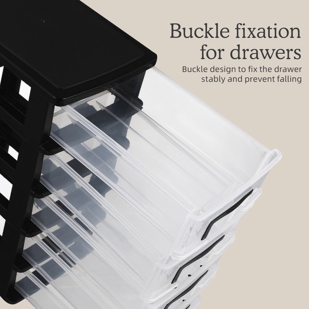5-Layer Cosmetic Organizer Drawer Cabinet for Closet Storage