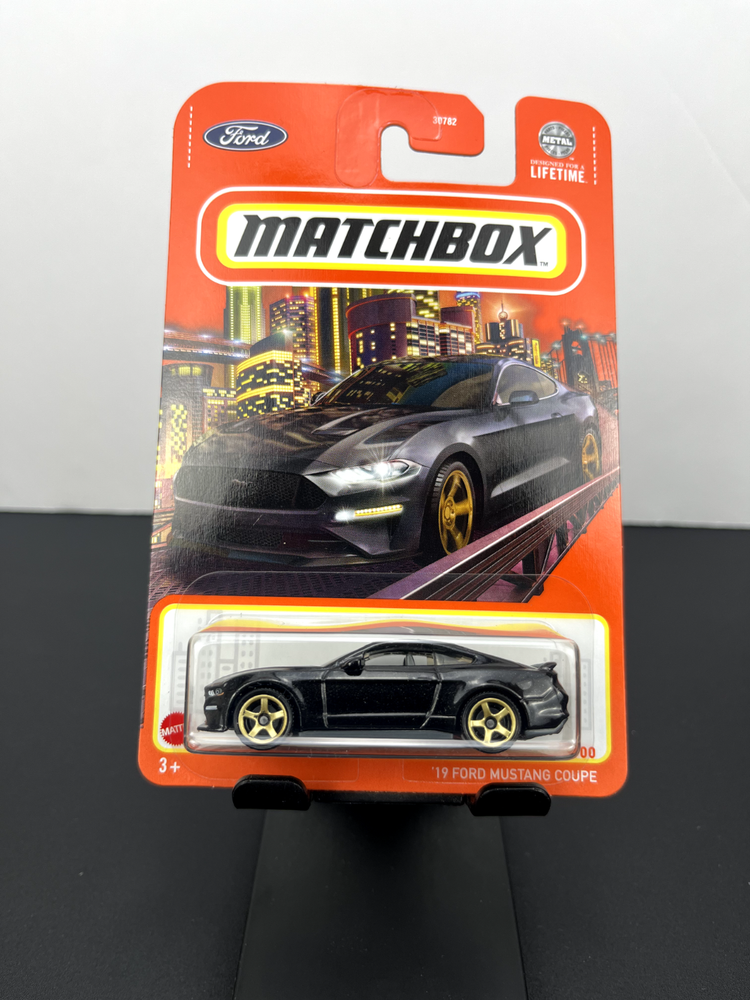 Matchbox 2024 Mainline '19 Ford Mustang Coupe Black #98