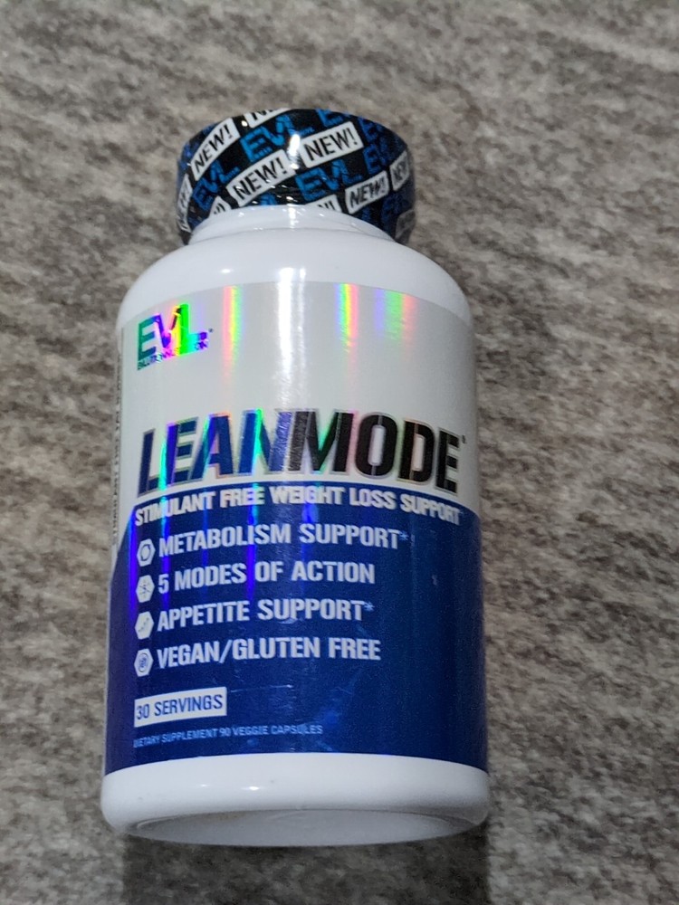 Evlution Nutrition LeanMode Fat Burner Stimulant Free Weight Loss NEW