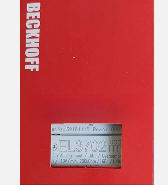 New In Box Beckhoff EL3702 PLC Module EL3702 EL3702 Free shipping