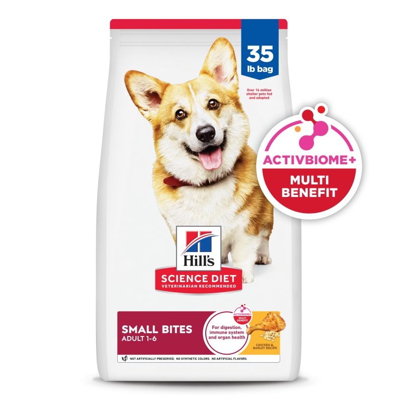 Hill's Science Diet Adult Small Bites Chicken & Barley Dry Dog Food 35lb