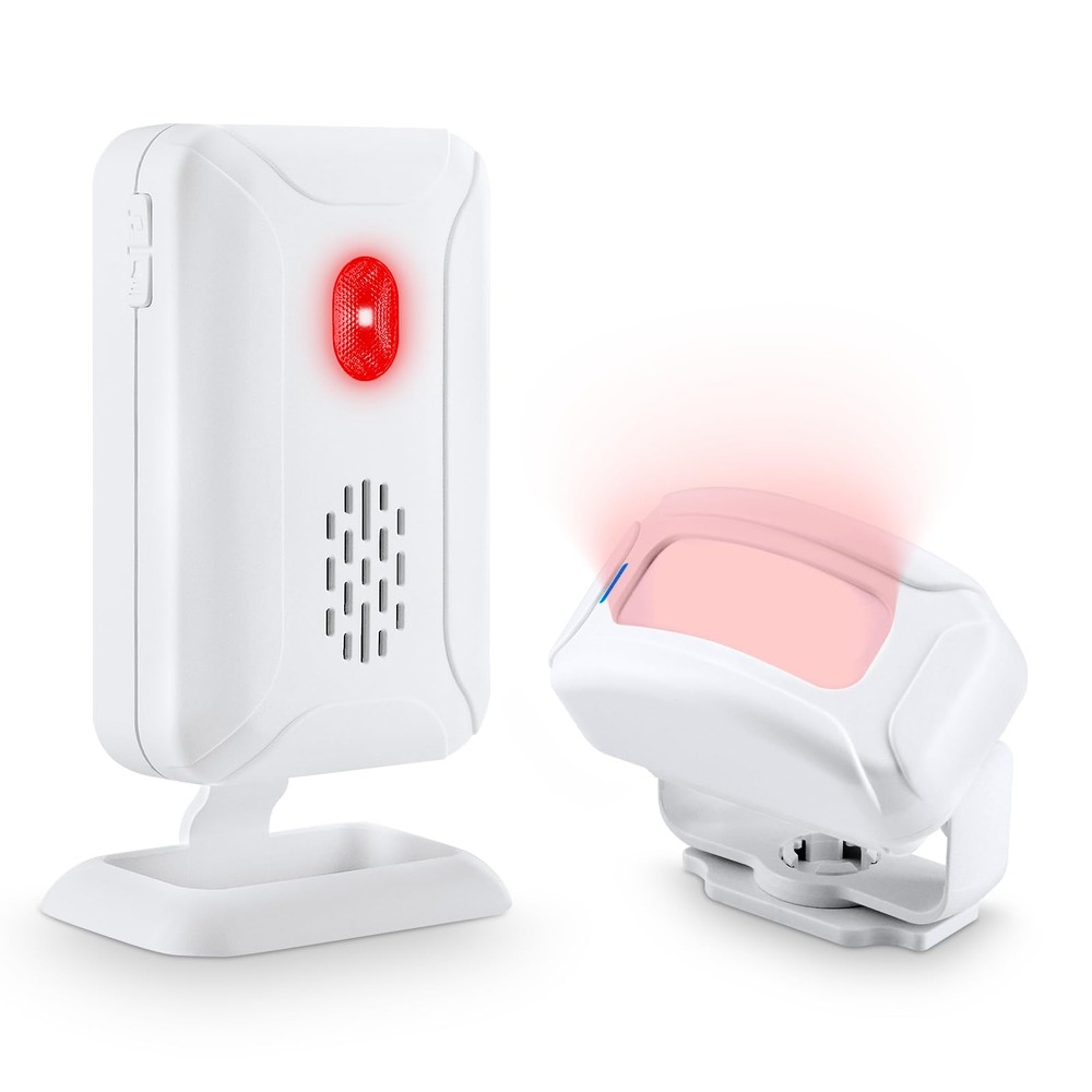 Motion Sensor Doorbell for Business Store Entry Alert with Door Chime